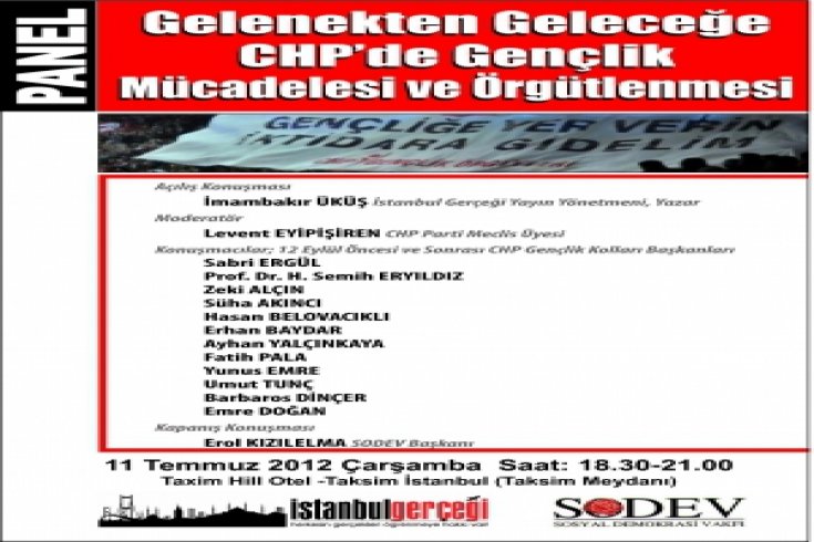 Gelenekten geleceğe CHP'de gençlik mücadelesi ve örgütlenmesi