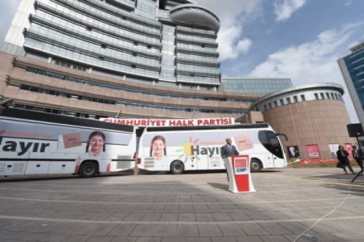 Halkoylaması kampanyasındakullanılacak otobüsler