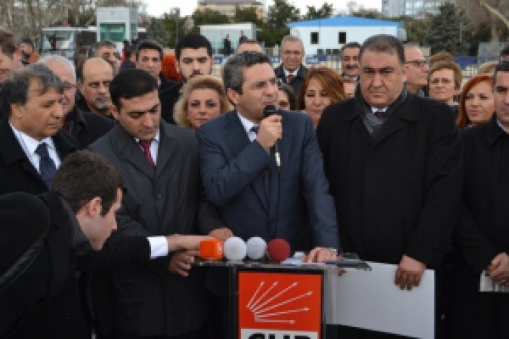 İatanbul İl Başkanlığı Taksim Topçu Kışlası Basın Açıklaması