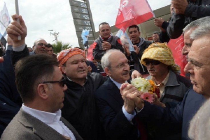 Kılıçdaroğlu İzmir'de