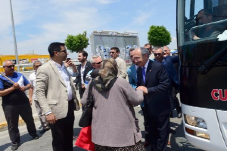 Kılıçdaroğlu, İzmir'in ilçelerinde