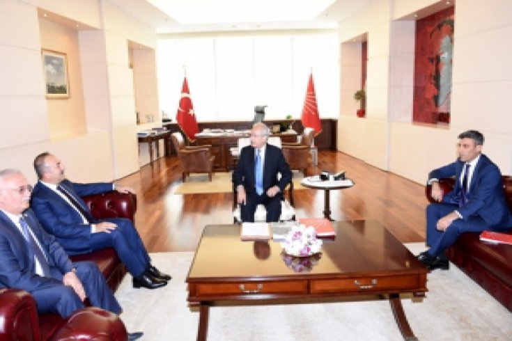 Kılıçdaroğlu, Dışişleri Bakanını kabul etti
