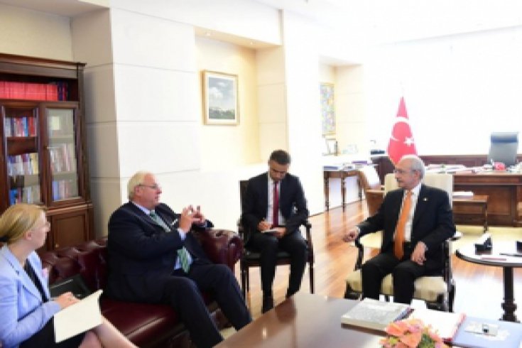 Kılıçdaroğlu'na Büyükelçilerden ziyaret