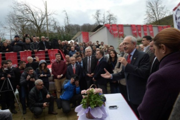 Kemal Kılıçdaroğlu,  Düzce'de ziyaretlerde bulundu