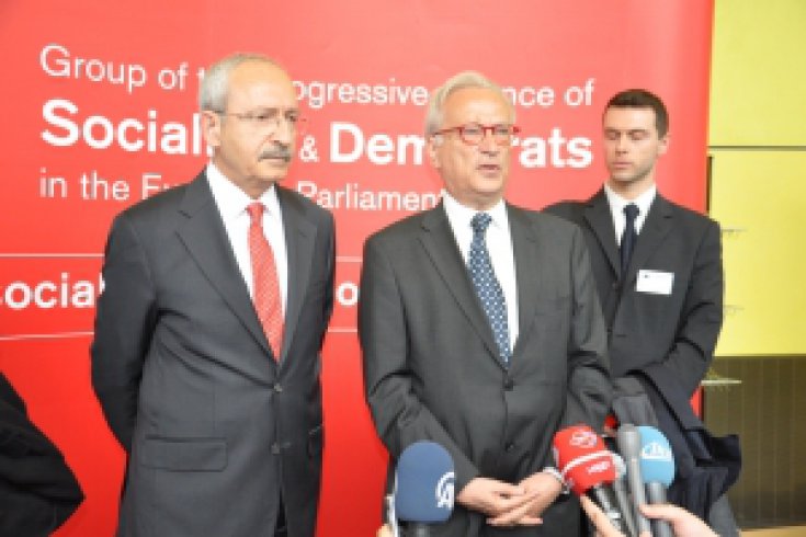 Kemal Kılıçdaroğlu Brüksel'de