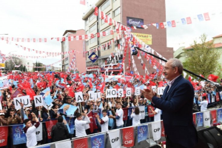 Kemal Kılıçdaroğlu, Nevşehir'de miting'de konuştu