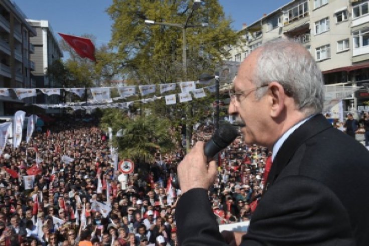 Kılıçdaroğlu, Avcılar'da coşkuyla karşılandı