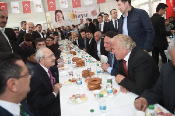 Kılıçdaroğlu, Burdur'da sanayi esnafıyla bir araya geldi