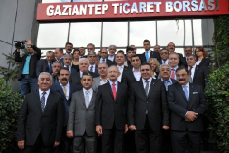 Kılıçdaroğlu Gaziantep'e geldi.