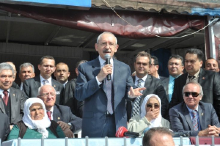 Kılıçdaroğlu Kalkan Beldesinde