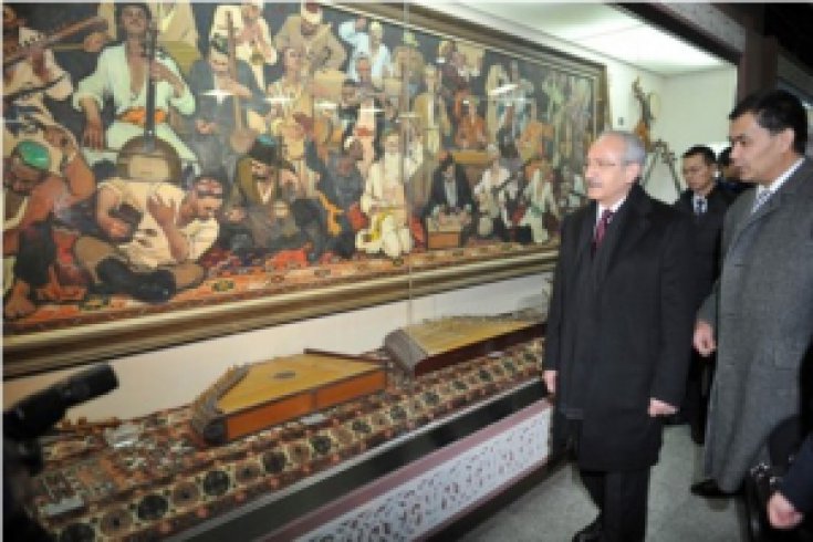 Kılıçdaroğlu müze ziyareti