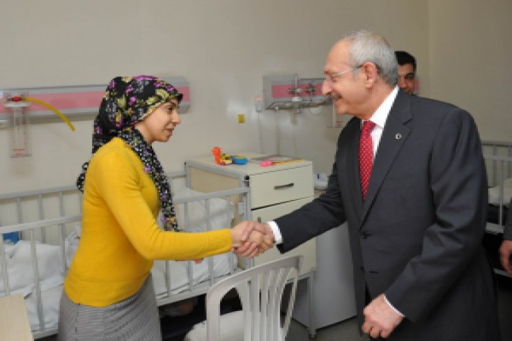 Kılıçdaroğlu Şanlıurfa'da çocuk hastanesini ziyaret etti