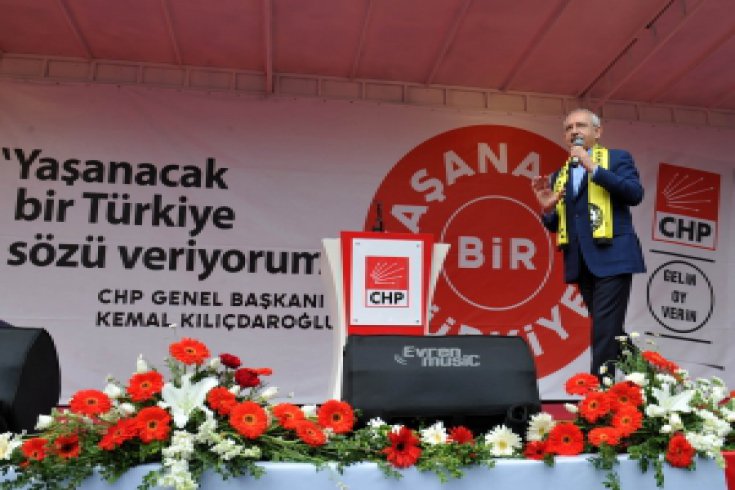 Kılıçdaroğlu Tekirdağ Mitinginde konuştu