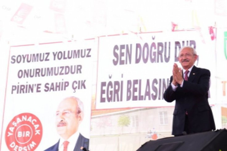 Kılıçdaroğlu, Tunceli'de