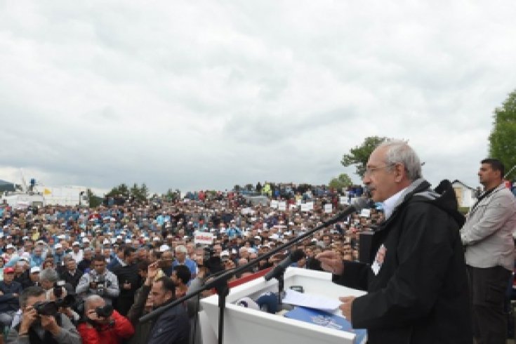 Kılılçdaroğlu, 'Adalet Yürüyüşü'nün 6. gününde  CHP grup toplantısında konuştu