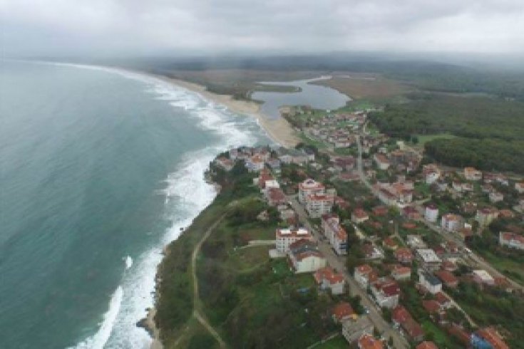 Nükleer santral tartışmalarıyla gündeme gelen İğneada havadan görüntülendi