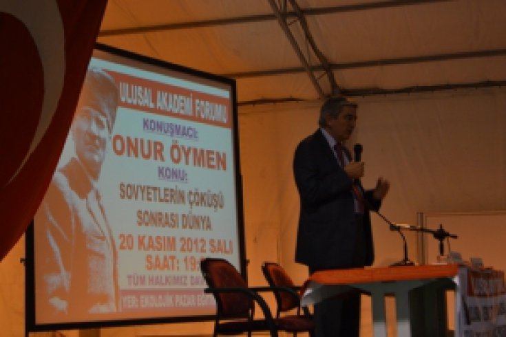 Onur Öymen Kartal'da