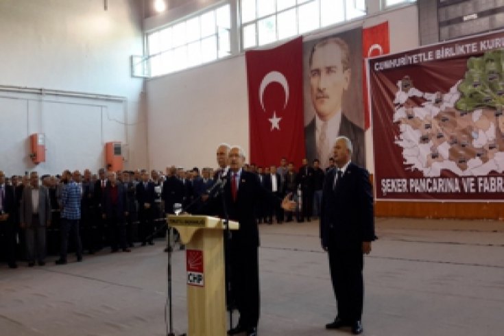 Şeker Fabrikaları; Tokat ve CHP