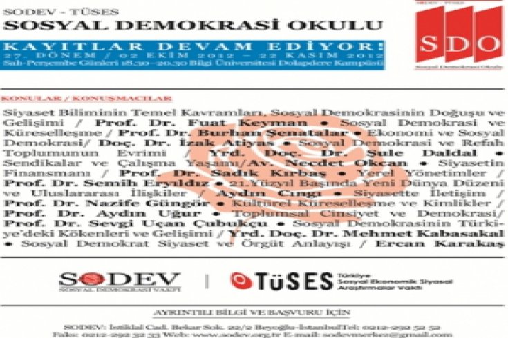 Sosyal Demokrasi Okulu