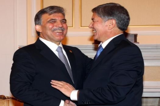 Abdullah Gül, Kırgız lider Almazbek Atambayev ile