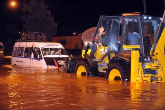 Antalya'da bütün hayat felç oldu