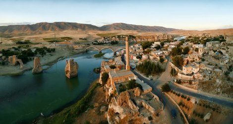 Basralı Bedevilerden Hasankeyf'te eylem