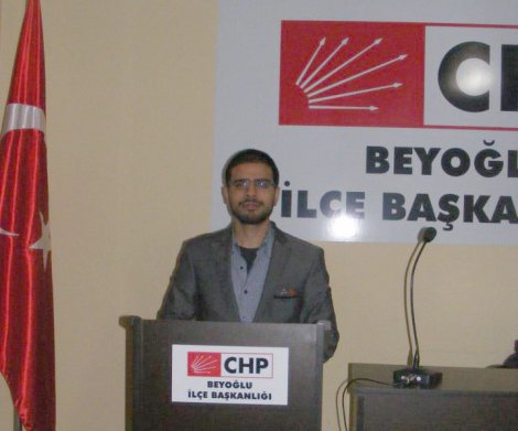 CHP Beyoğlu Gençlik Örgütüne Başkan Adayı