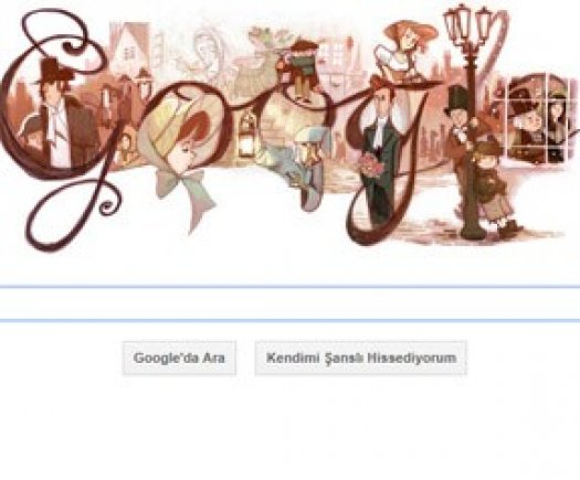 Google, Charles Dickens'a özel doodle!