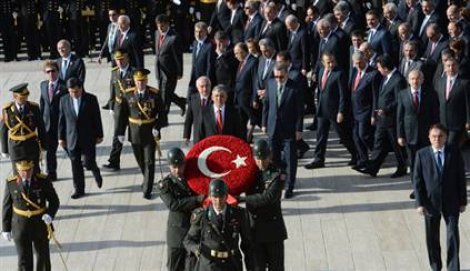 İlk tören Anıtkabir’de