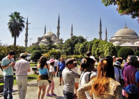 İstanbul'da turist sayısı tavan yaptı