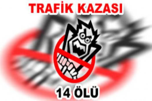 Kazakistan'da trafik kazası: 14 ölü