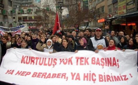 KESK'ten Grev ve Ankara Çağrısı