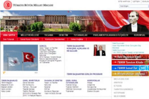 Meclis'in internet sayfası 6 dilde yayın yapacak