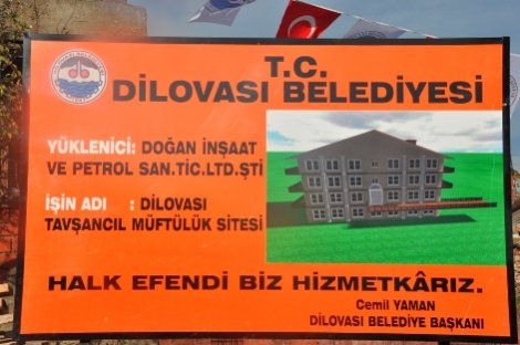 Müftülük lojmanı ve sosyal tesislerinin temeli atıldı