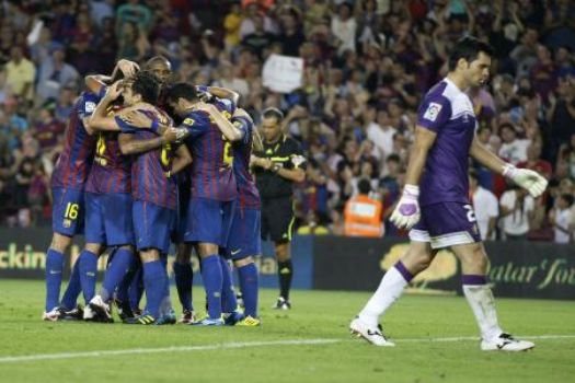 Osasuna'yı Barça'ladı