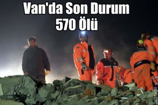 Van'da son durum!