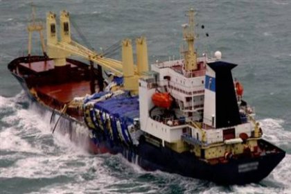 700 ton altın cevheri taşıyan gemi kayıp