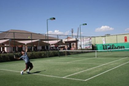 Ağrı'da tenis şöleni