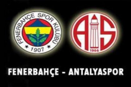 Antalyaspor-Fenerbahçe