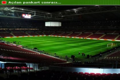 Arena'da Fenerli yok!