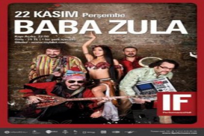Baba Zula ''IF Performance Hall'' sahnesinde