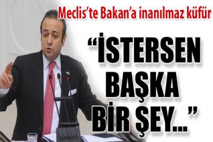 Bakan Bağış'a inanılmaz küfür