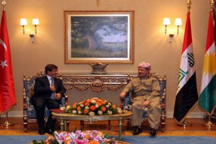 Barzani, Davutoğlu'nu savundu