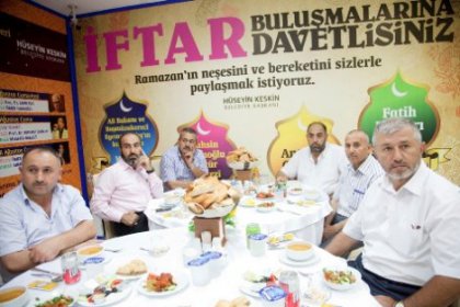 Başkan Keskin, Kanaat önderleriyle iftar sofrasında