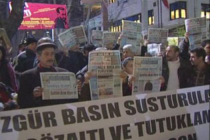 Başkentte KCK protestosu