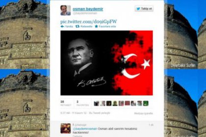 Baydemir'in twitter hesabı hacklendi