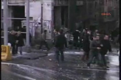 Beyoğlu'nda da olaylar çıktı(video)