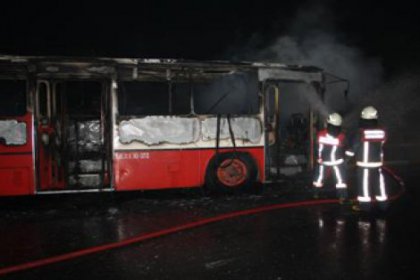 Beyoğlu'nda otobüs saldırısı