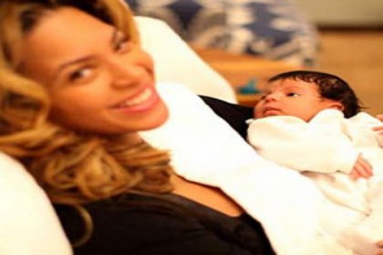 Beyonce'un bebeğin ilk fotoğrafları