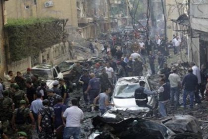 Beyrut'ta bombalı saldırı: 8 ölü 80 yaralı